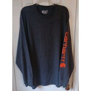 Mens Carhart Long Sleeve Shirt XL Loose Fit